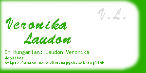 veronika laudon business card